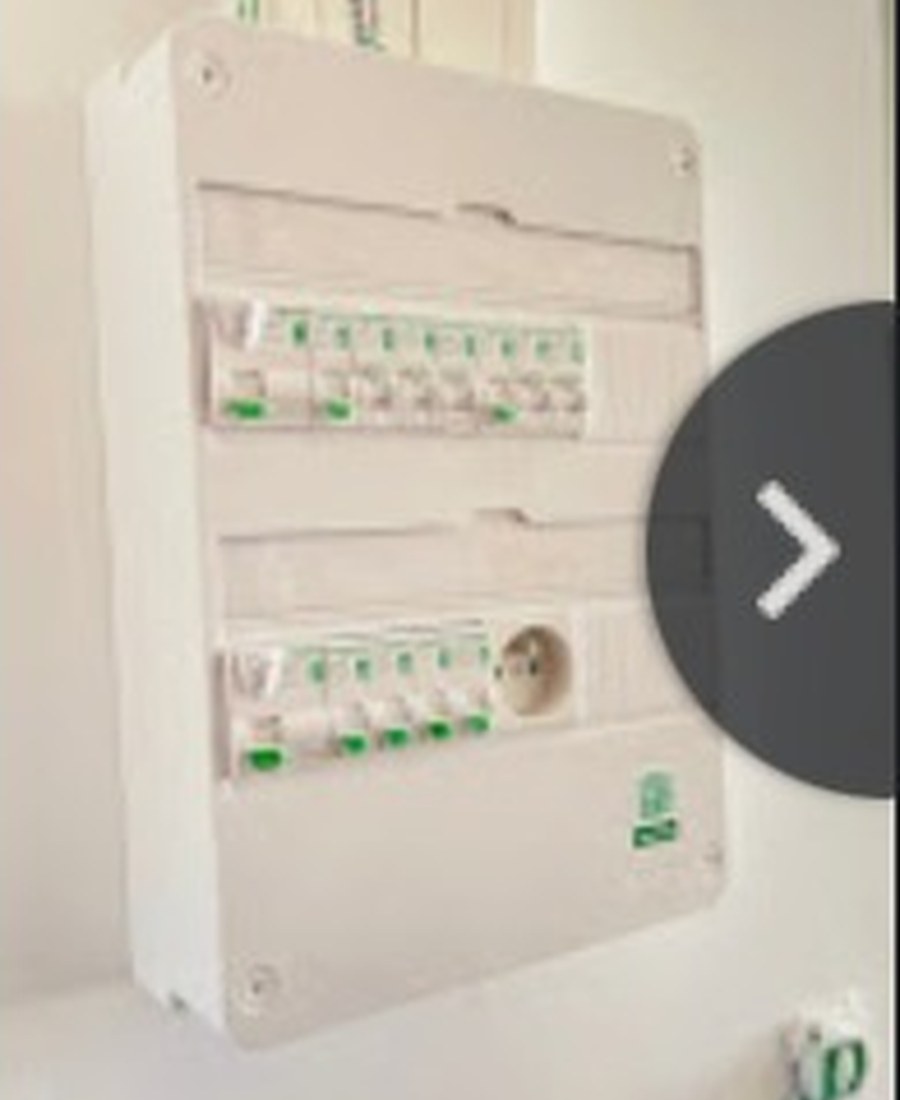 Tableau electrique residentiel avec protections modulaires